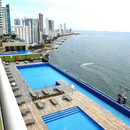 Apartamentos En Edificio H2 Bocagrande Cerca Al Mar Cartagena Exterior foto