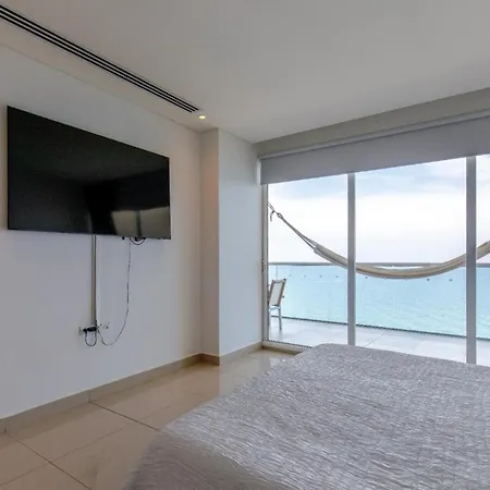 Apartamentos En Edificio H2 Bocagrande Cerca Al Mar Cartagena Habitación foto