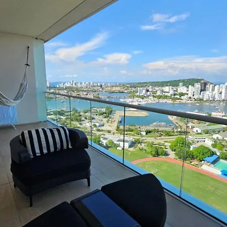 Apartamentos En Edificio H2 Bocagrande Cerca Al Mar Cartagena Habitación foto