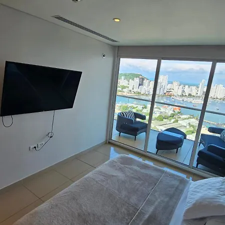 Apartamentos En Edificio H2 Bocagrande Cerca Al Mar Cartagena Habitación foto